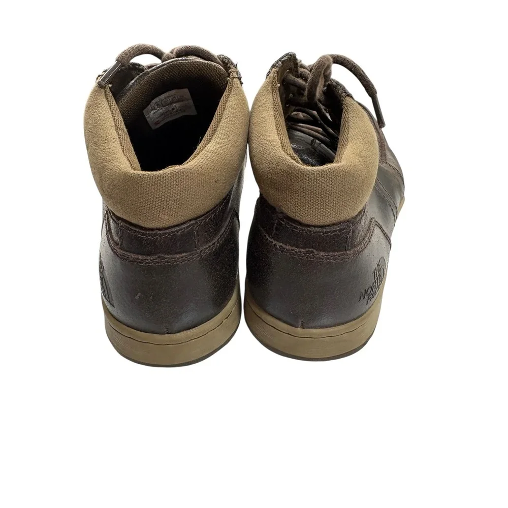 The North Face Men's Brown Leather Evo Ballard Chukka‎ Lace Up Boot - 8.5